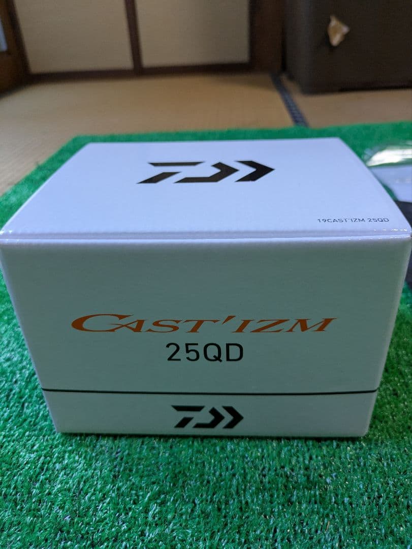 値下げ済。新品未使用キャスティズム 25 QD 15PE ATDスプール付