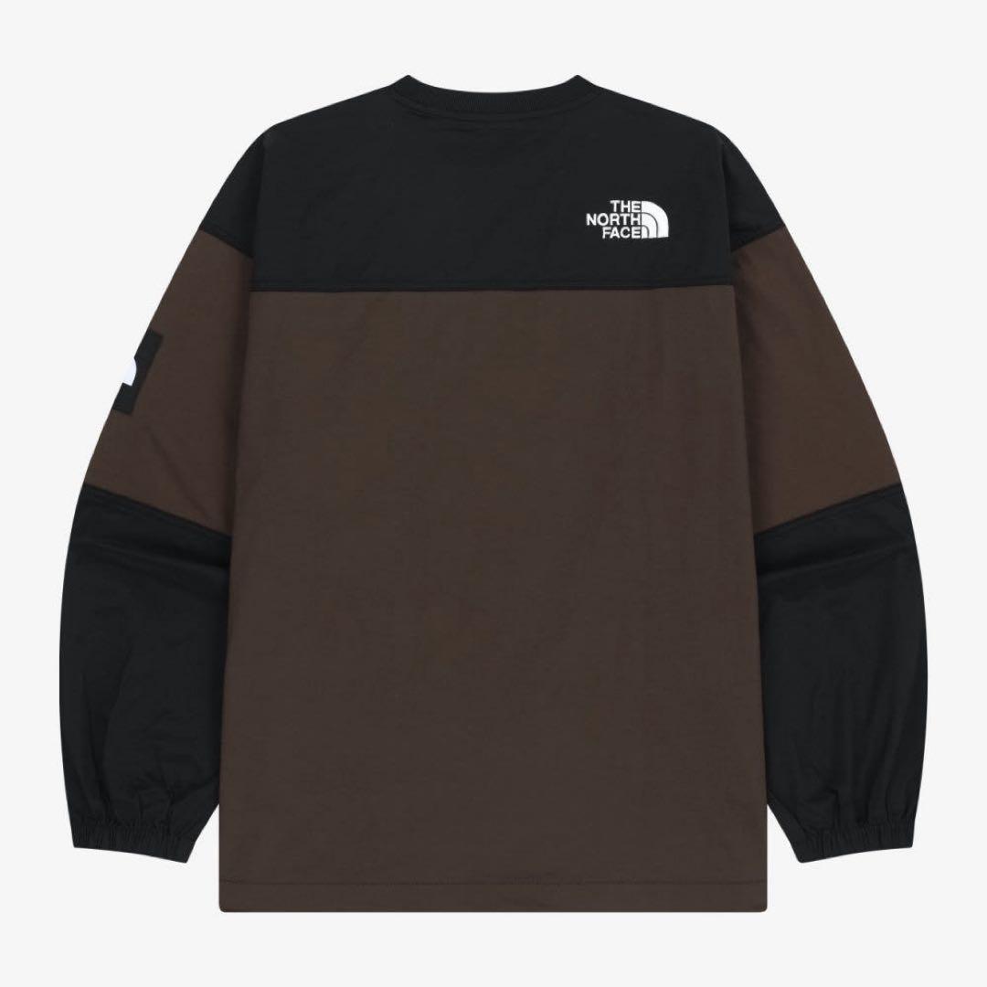 XXXL＊アルバニークルーネック　ブラウン　黒＊ロンT＊ノースフェイス＊韓国限定