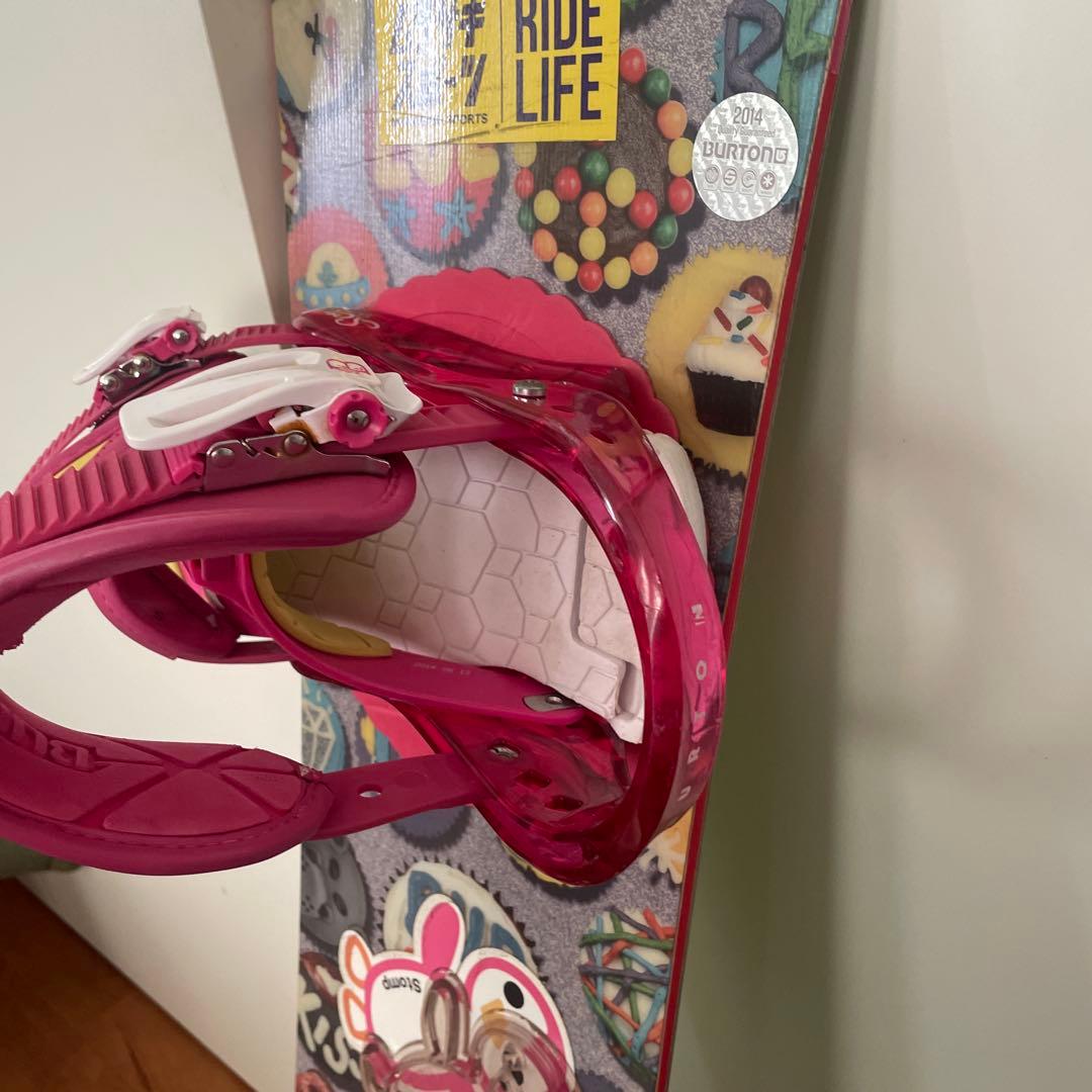 中古　BURTONスノーボードSET 110センチ