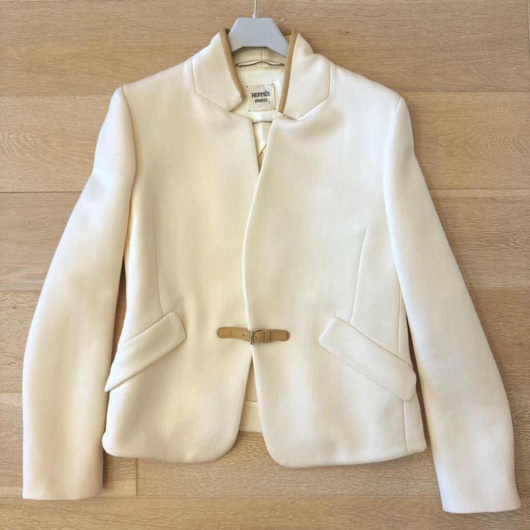 HERMES エルメス ジャケット 38 ソルド