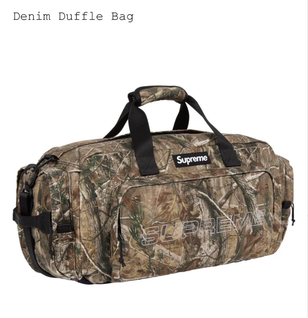 Supreme Denim Duffle Bag カモ