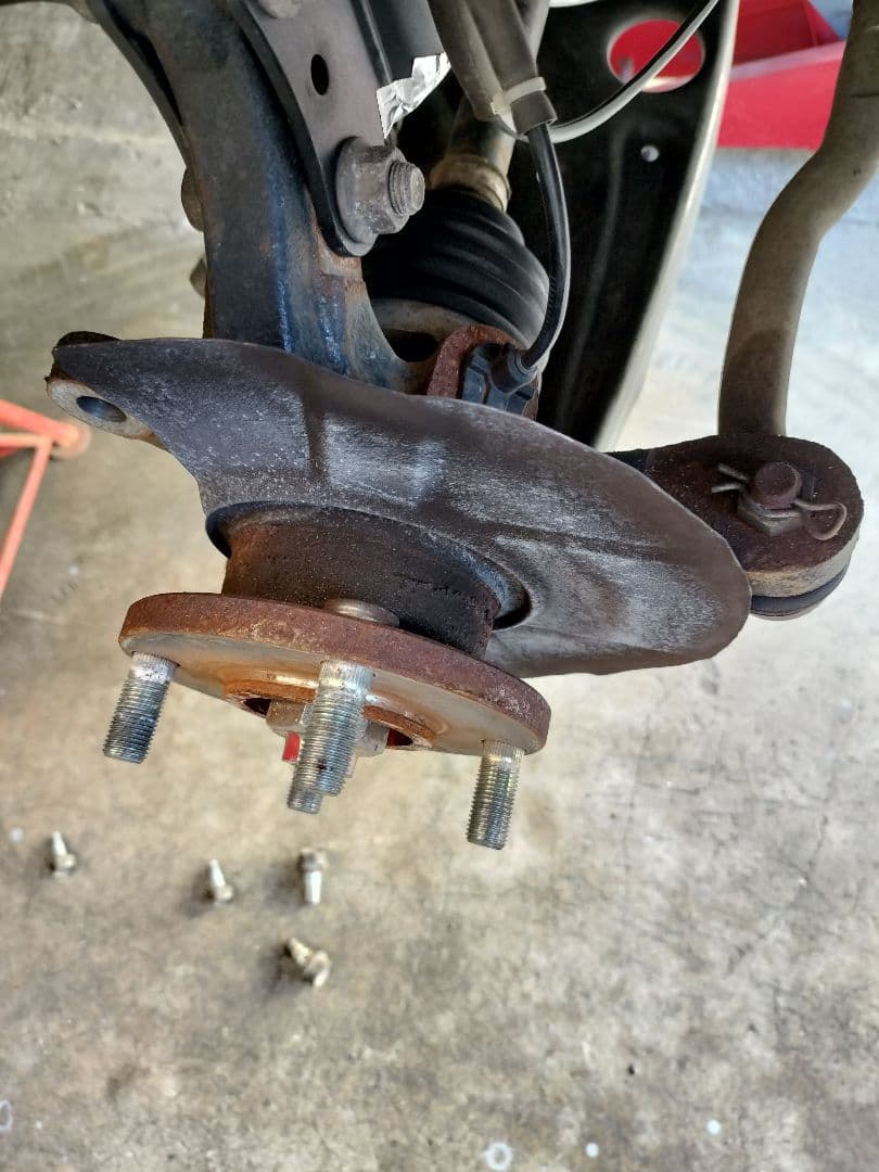 DA17Wで使用 DA32Wブレーキローターと13Vキャリパーステイセット