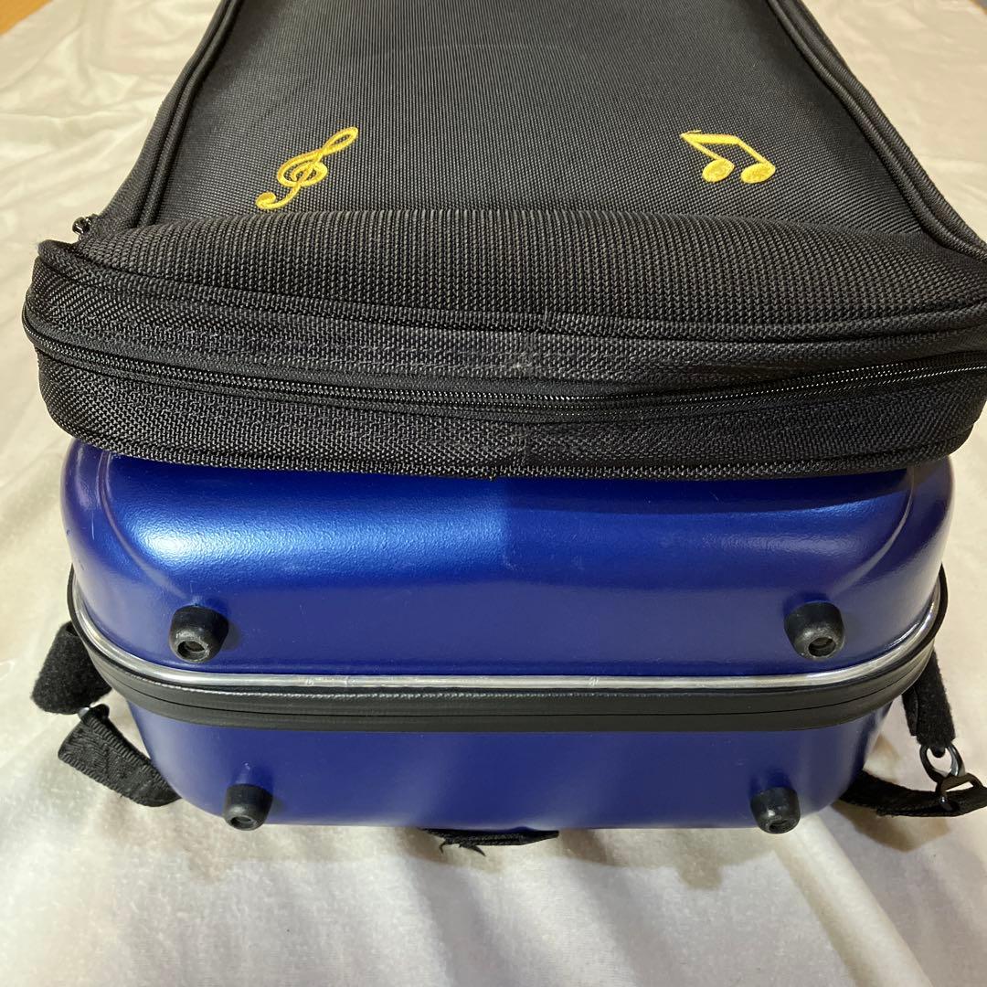 GLテナーサックスケース ハードシェル 青