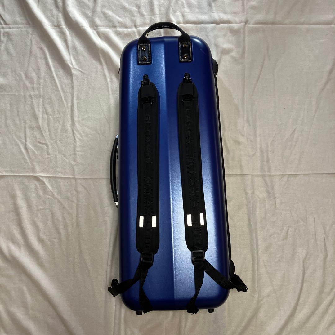 GLテナーサックスケース ハードシェル 青