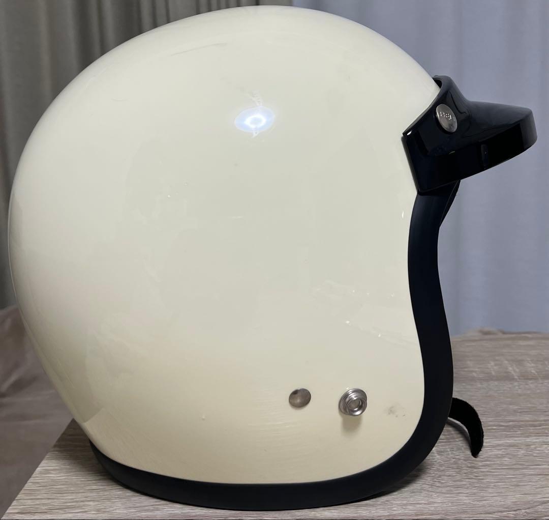 【❗️週末限定価格❗️】BELL 500-TXJ ジェットヘルメット アイボリー