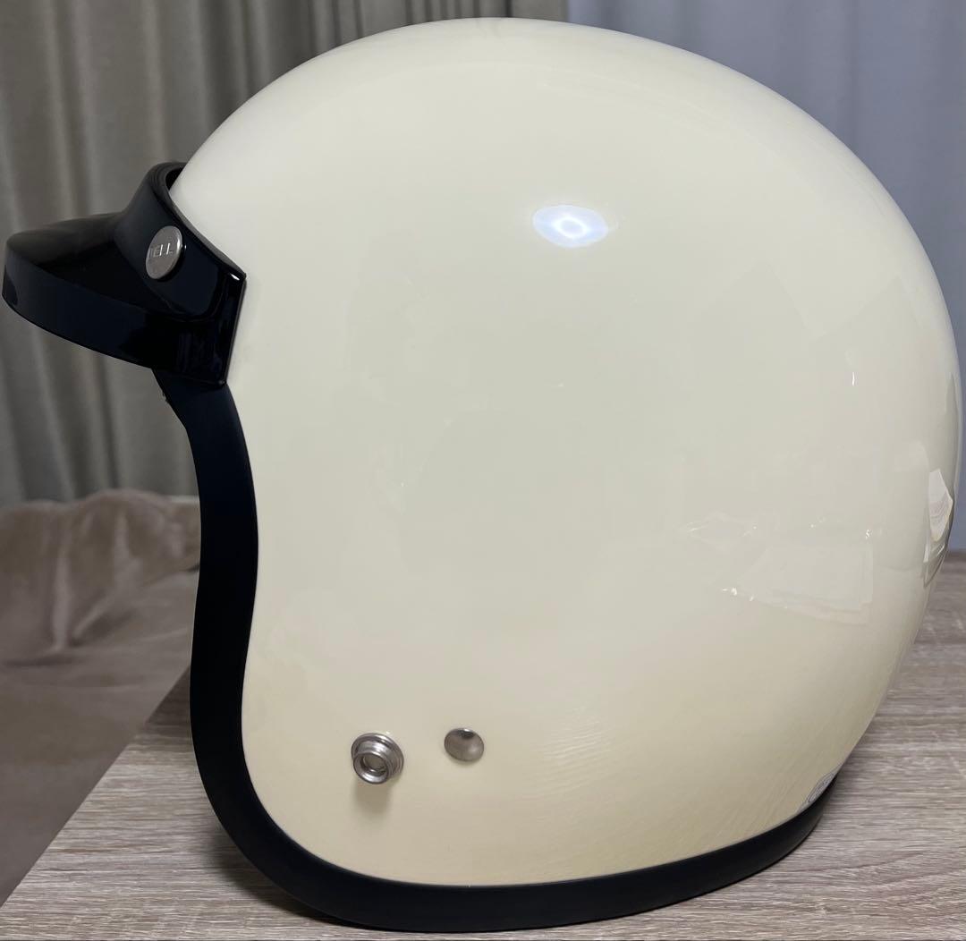 【❗️週末限定価格❗️】BELL 500-TXJ ジェットヘルメット アイボリー