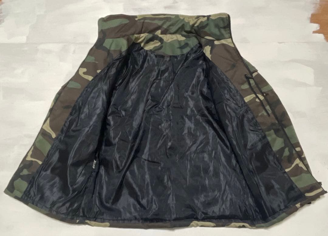 レア PEACEMAKER　ピースマーク 独鈷 ロゴ＆迷彩　中綿ジャケット