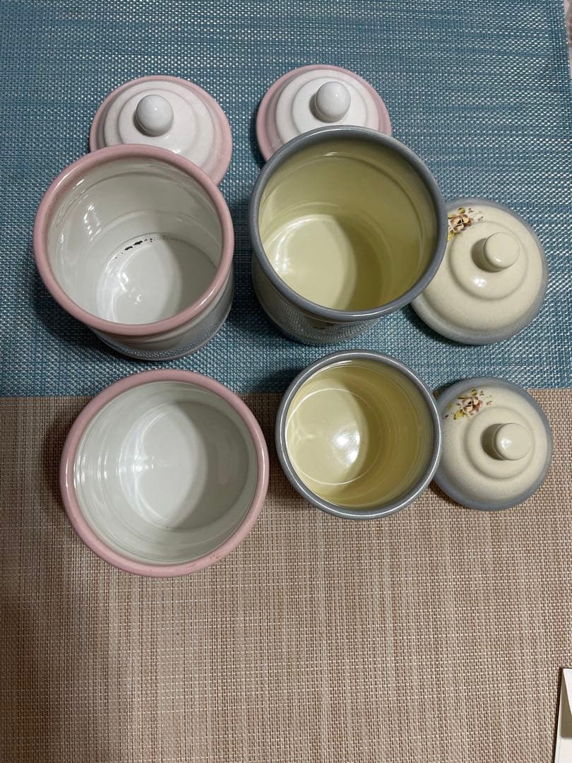 イマンホーロー　キャニスター4点セット