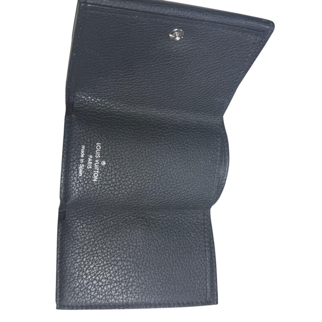 ルイヴィトン ポルトフォイユ・ロックミニ 三つ折り財布 ブラック M63921