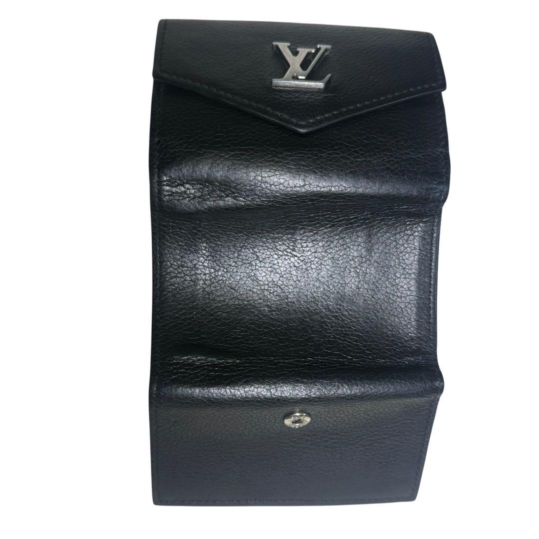 ルイヴィトン ポルトフォイユ・ロックミニ 三つ折り財布 ブラック M63921