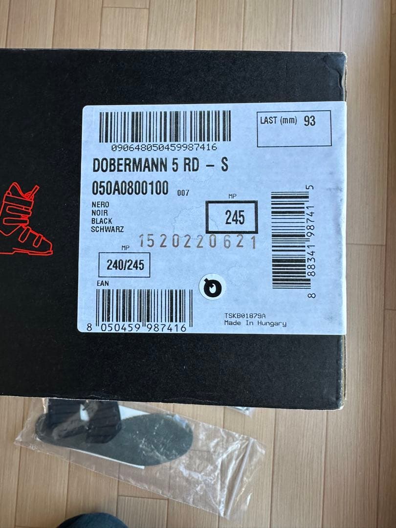 スキーブーツ　ノルディカ　ドーベルマン　5RD―S 24.5cm