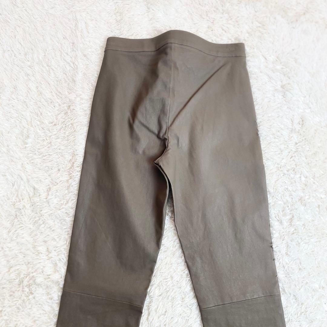 美品✨近年モデル　セオリー ラムレザーパンツ　ADBELLE L2 羊革