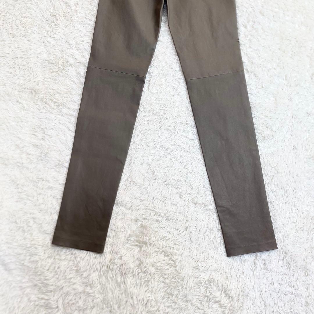 美品✨近年モデル　セオリー ラムレザーパンツ　ADBELLE L2 羊革