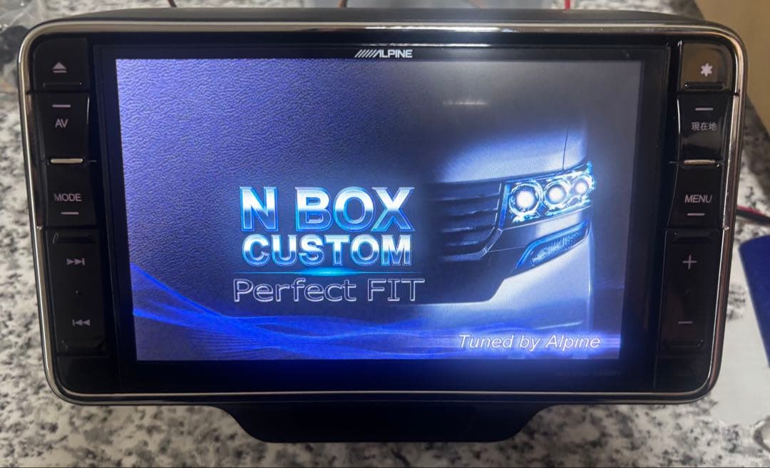 アルパインEX008V-NB地図2013