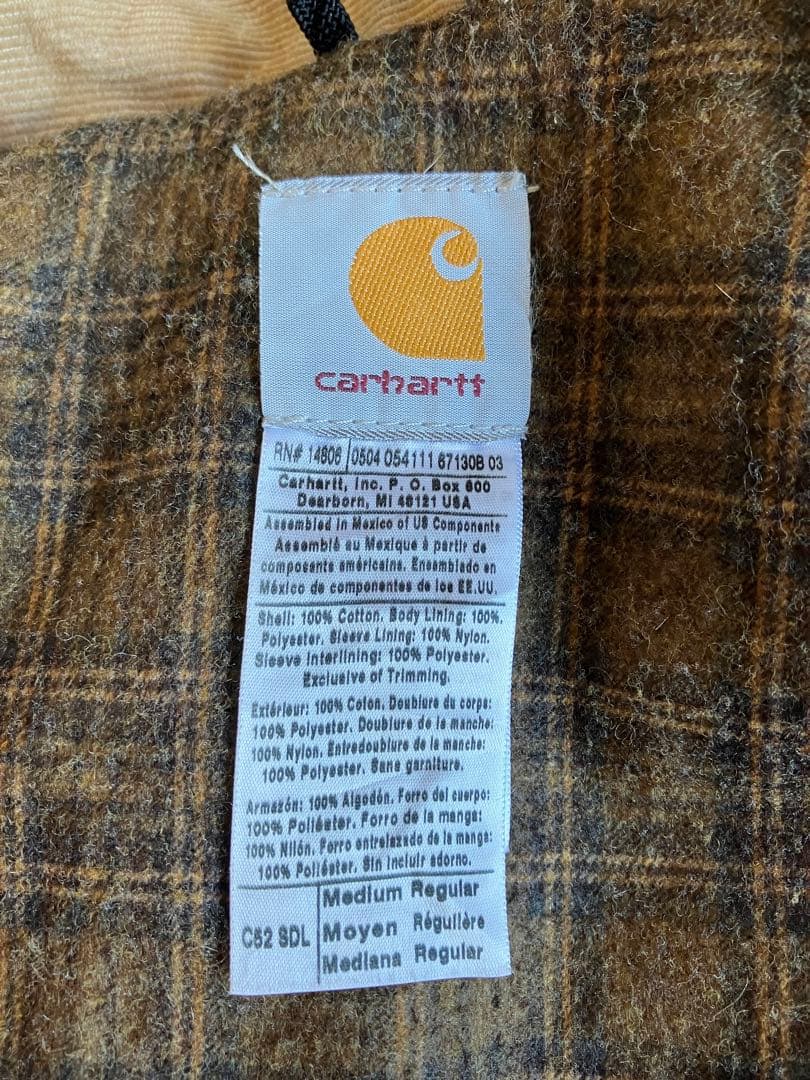 carhartt ダックコート