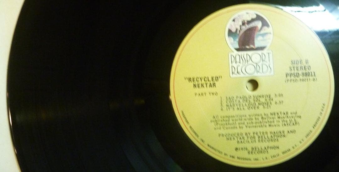 【アナログＬＰ●米国盤】ネクター／リサイクルド　英国ジャーマンプログレ