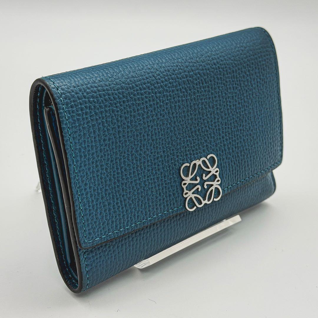 【最高峰】LOEWE ロエベ アナグラム バーティカルウォレット スモール 財布