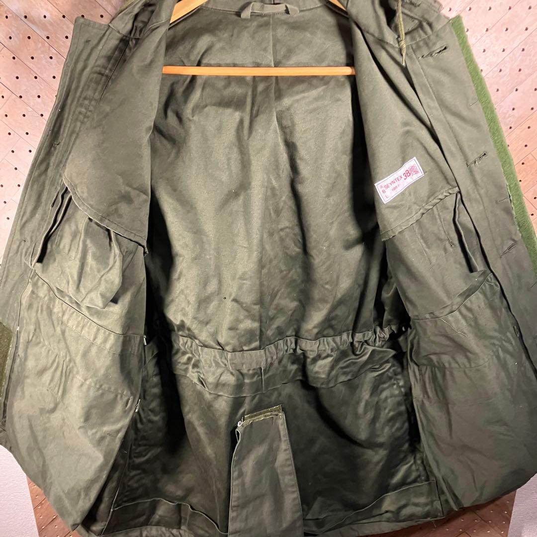 ベルギー軍 実物 1987 SEYNTEX モッズパーカー M-65 L相当