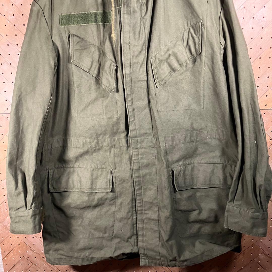 ベルギー軍 実物 1987 SEYNTEX モッズパーカー M-65 L相当