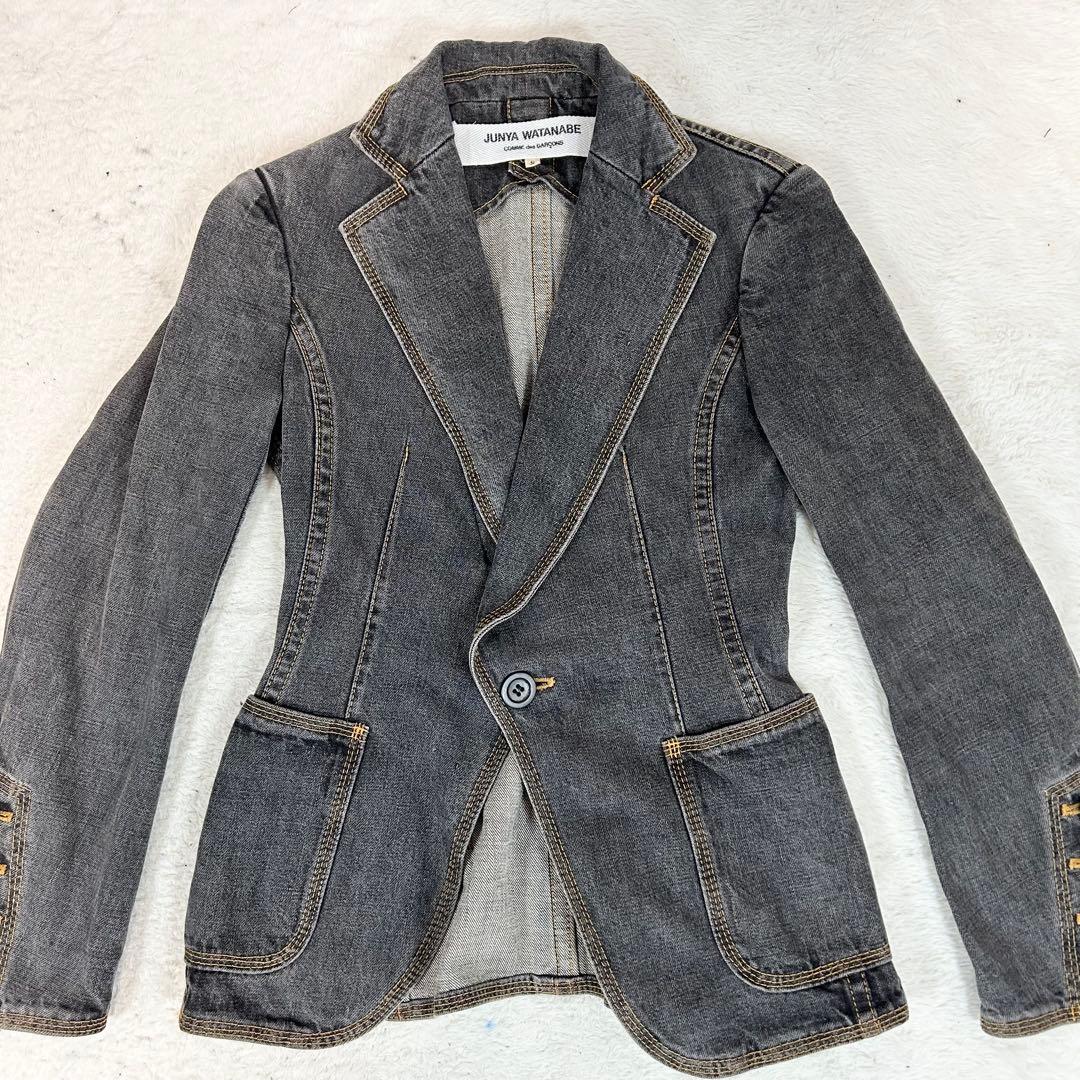 希少❗️JUNYA WATANABE コムデギャルソン　デニムジャケット　S