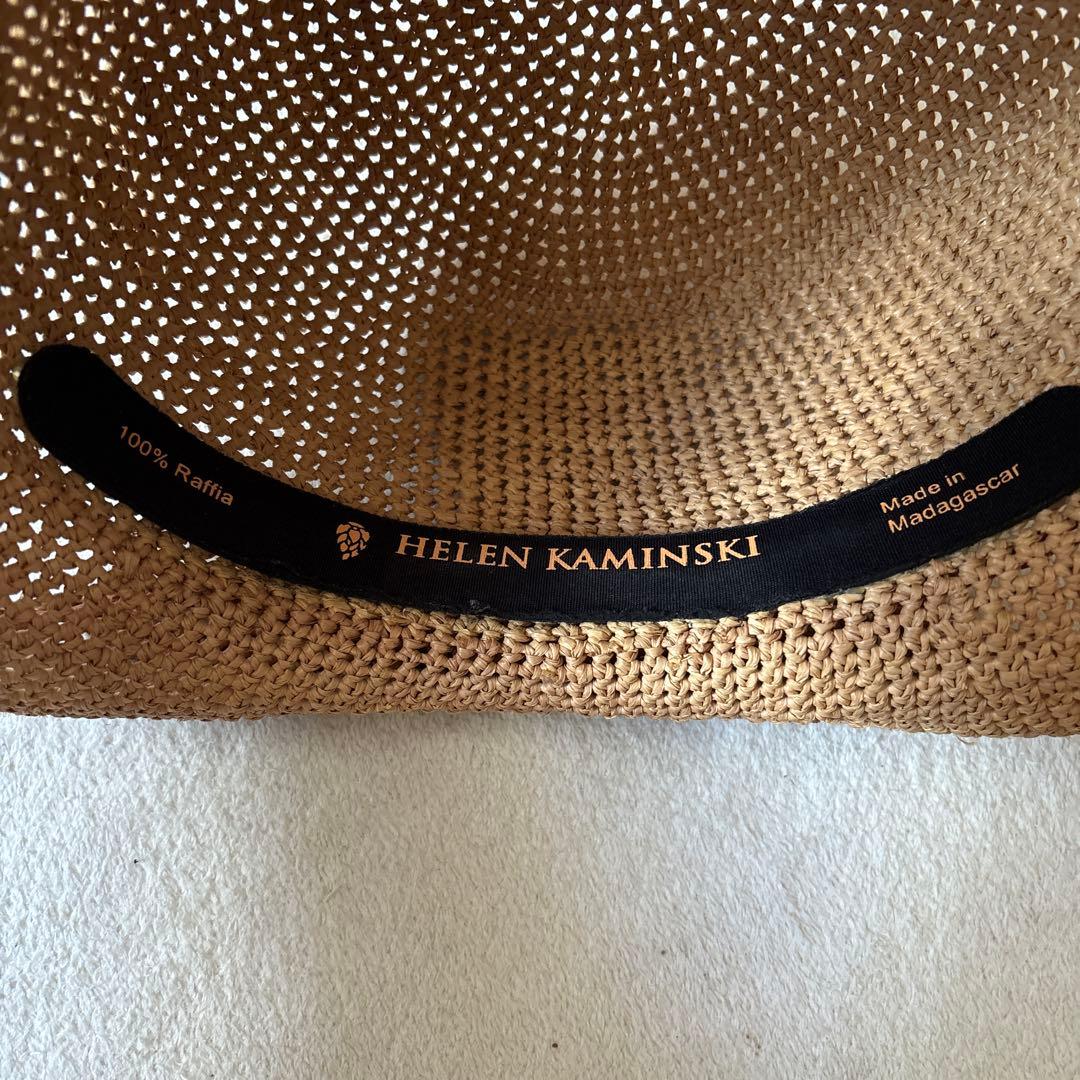 美品⭐️HELEN KAMINSKI ストローハット 麦わら帽子