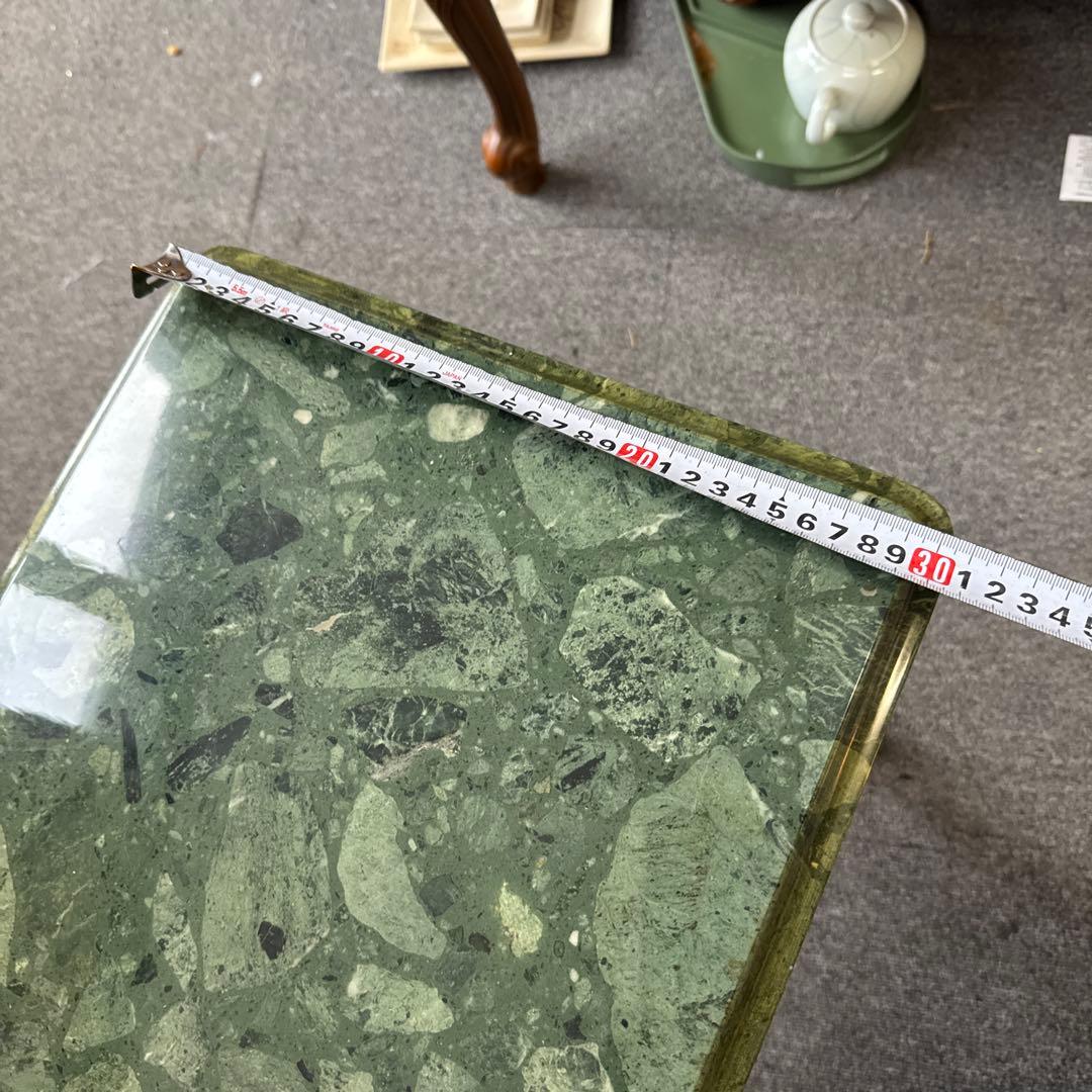 ミ*ナ様 イタリア製 大理石トップ 猫脚 サイドテーブル