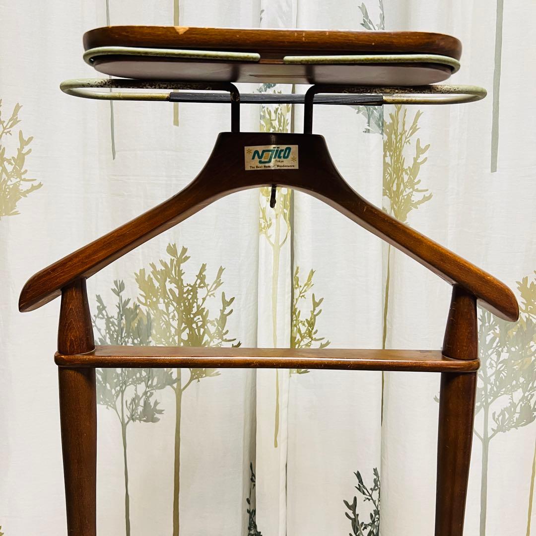 Najico ヴィンテージ　木製ハンガー ハンガーラック 洋服掛