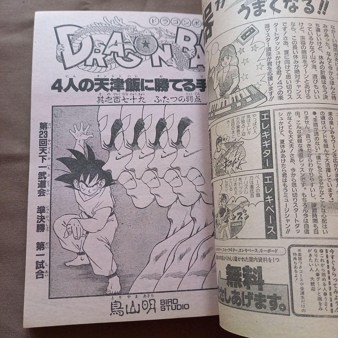 【当時物美品】週刊 少年 ジャンプ 1988年29号 漫画 アニメ