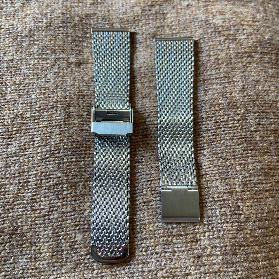 MiLTAT TAIKONAUTメッシュベルトミラネーゼ　20mm