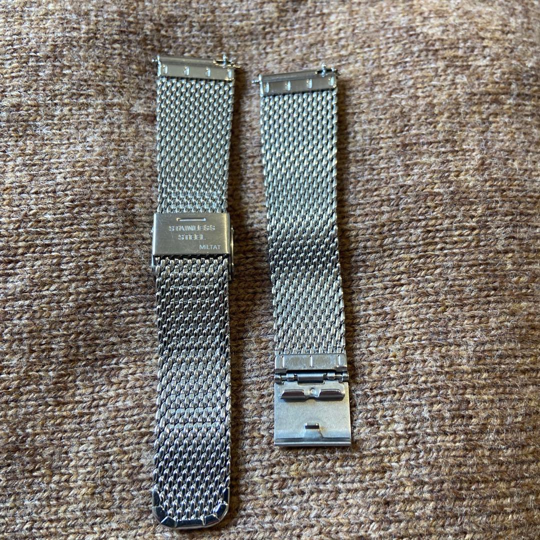 MiLTAT TAIKONAUTメッシュベルトミラネーゼ　20mm
