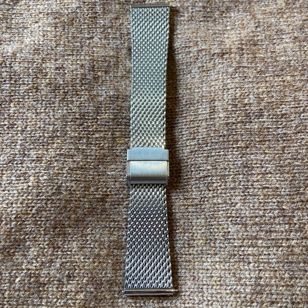 MiLTAT TAIKONAUTメッシュベルトミラネーゼ　20mm