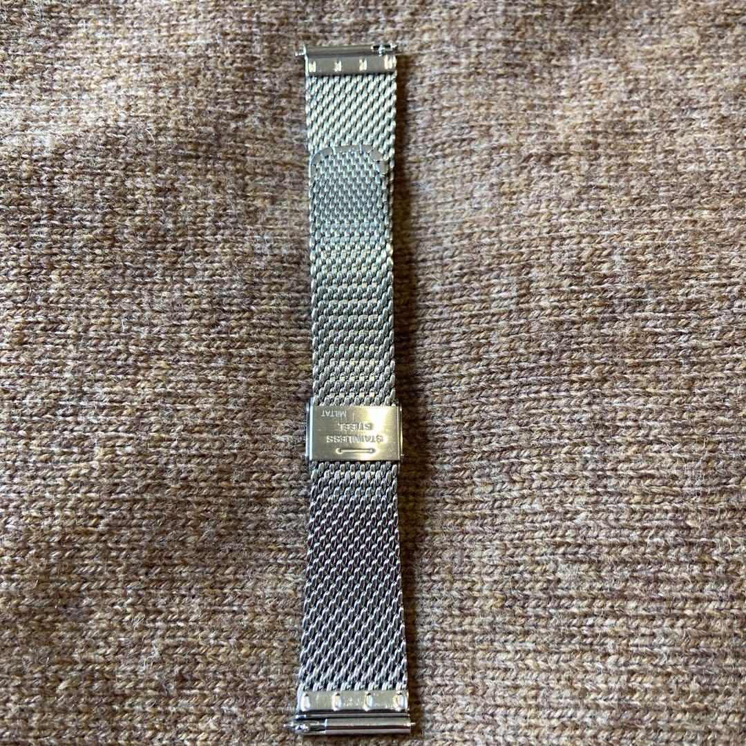 MiLTAT TAIKONAUTメッシュベルトミラネーゼ　20mm