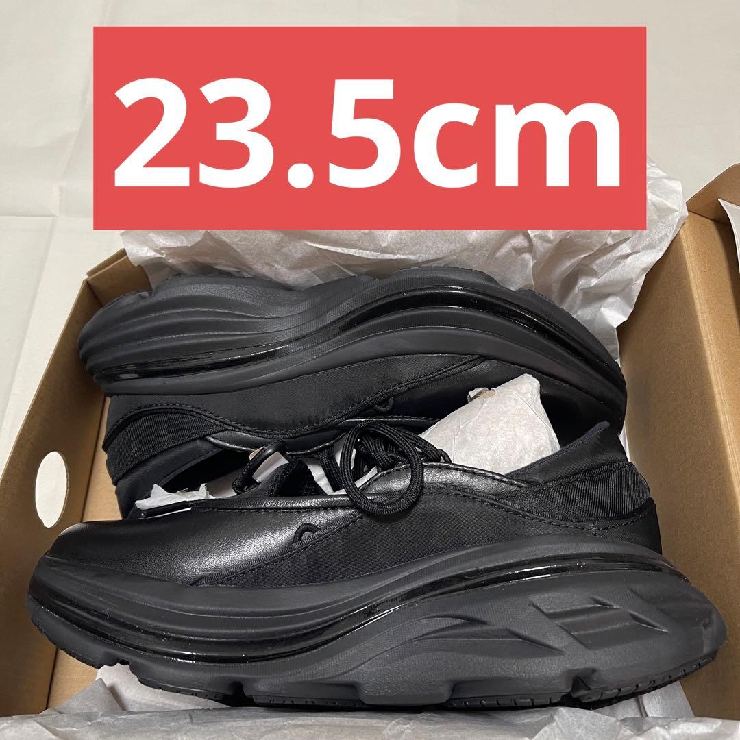 靴 Hoka Bondi Mary Jane Black 23.5cm US5.5