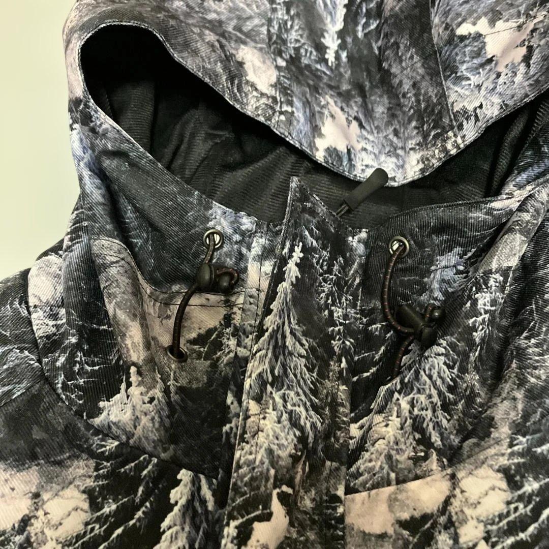 PONTAPES スキー スノボ ウェア 上下 メンズL 黒白