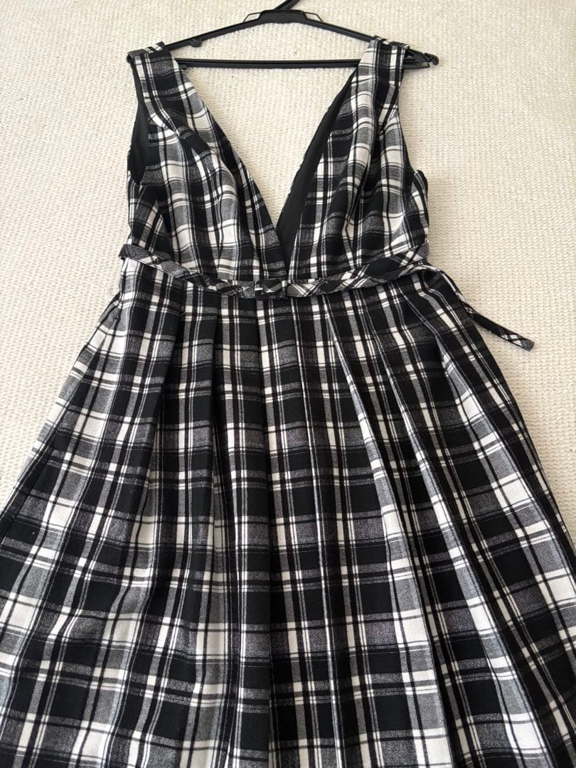 ワンピース Her lip to Classic Plaid Jumper Dress