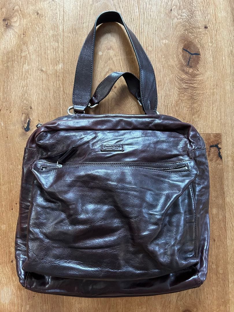 Daniel & Bob ダークブラウン レザー バッグ