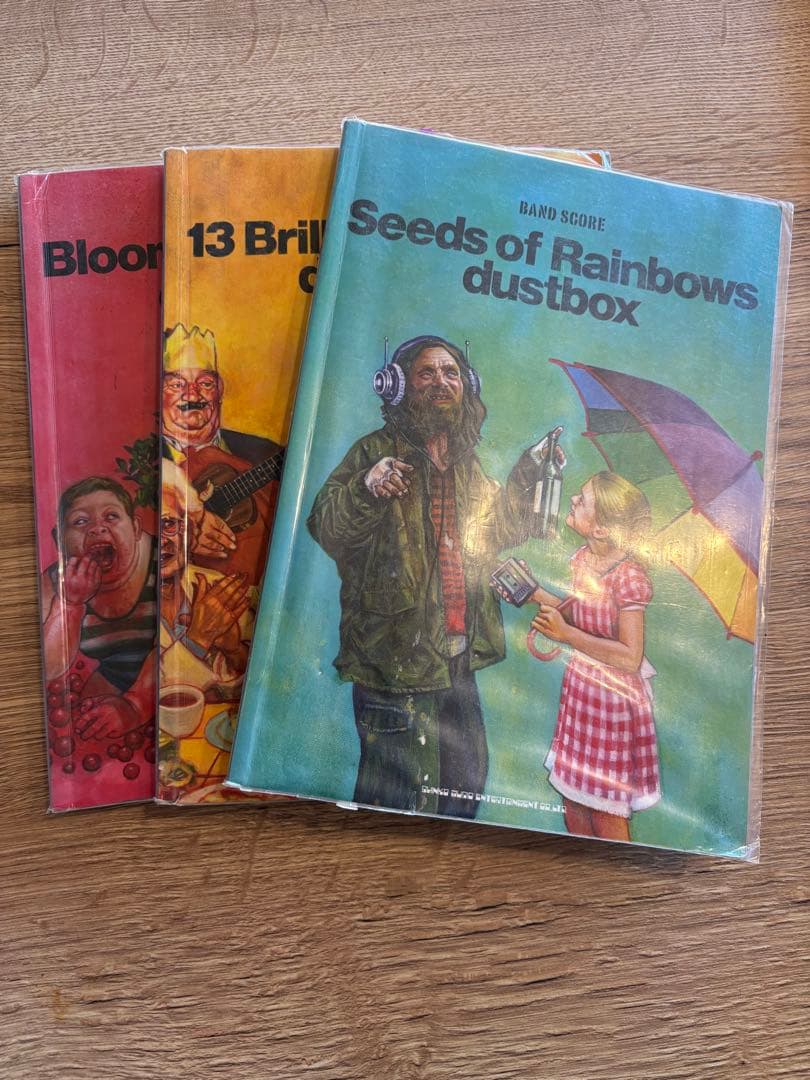 Seeds of Rainbows dustbox バンドスコア　3冊セット