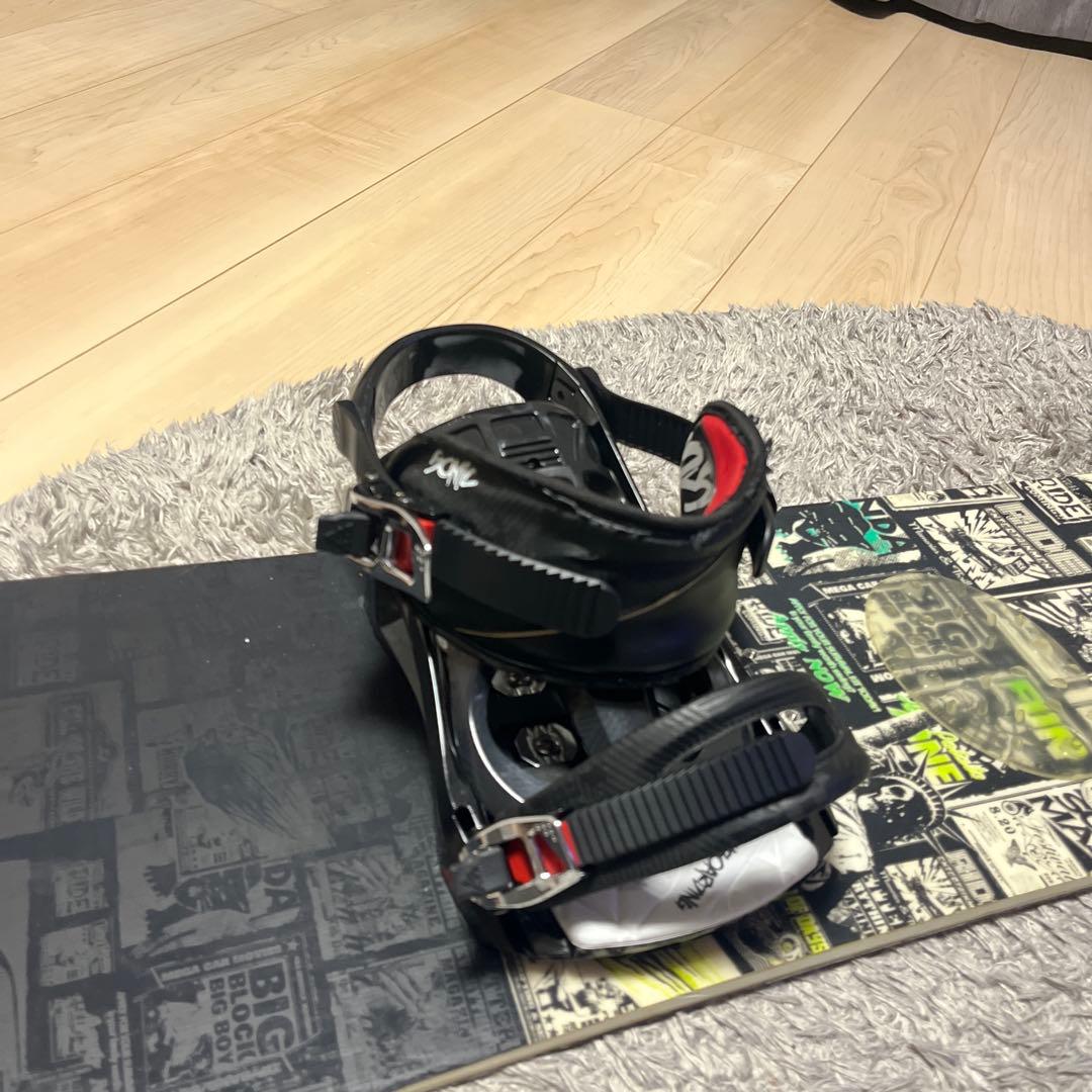 RIDE スノーボード156cm K2 バインディング ケース付き　3点セット