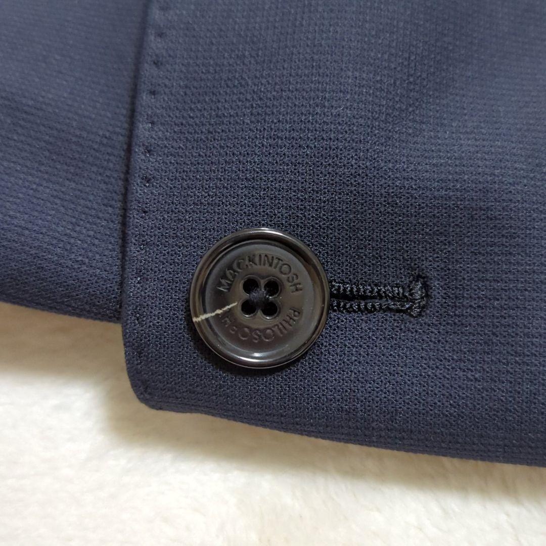 マッキントッシュ 38L トロッターテーラードジャケット ストレッチ 洗える 紺