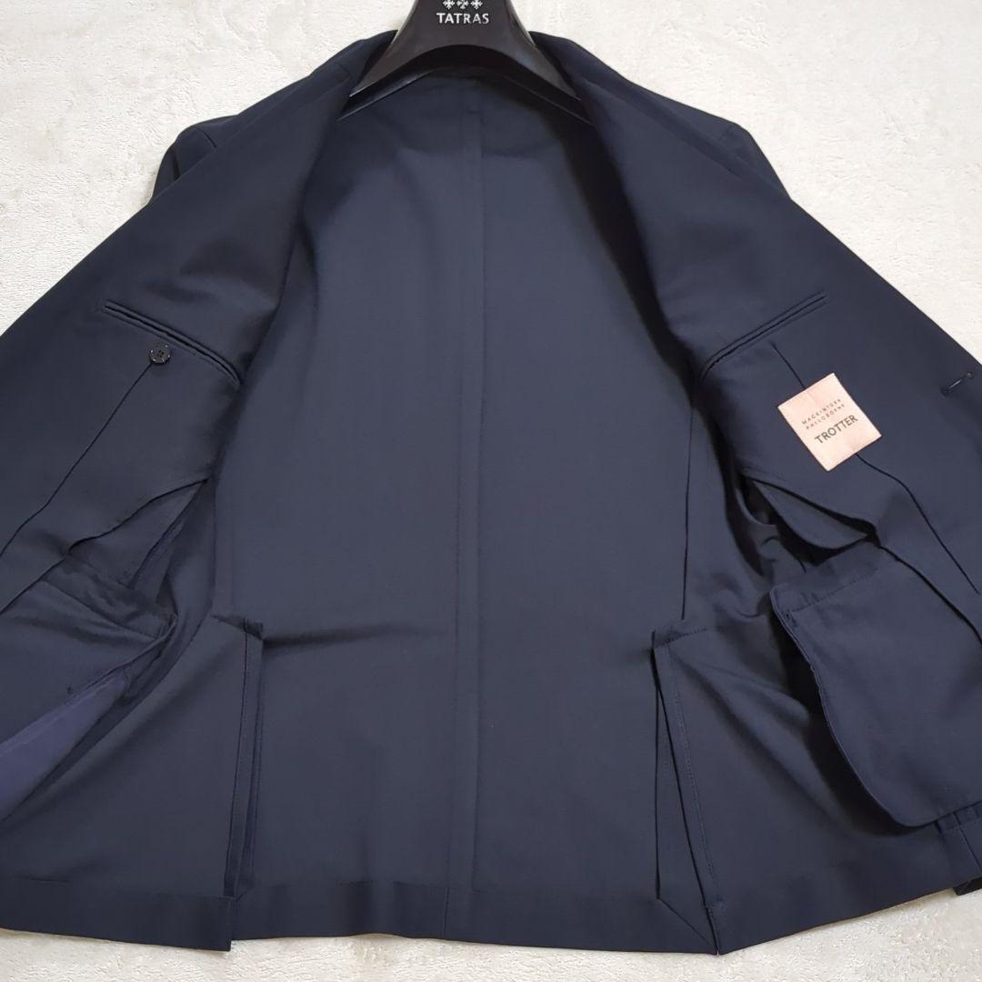 マッキントッシュ 38L トロッターテーラードジャケット ストレッチ 洗える 紺