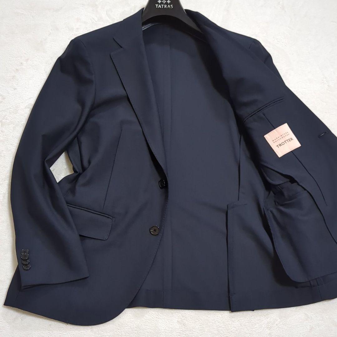 マッキントッシュ 38L トロッターテーラードジャケット ストレッチ 洗える 紺