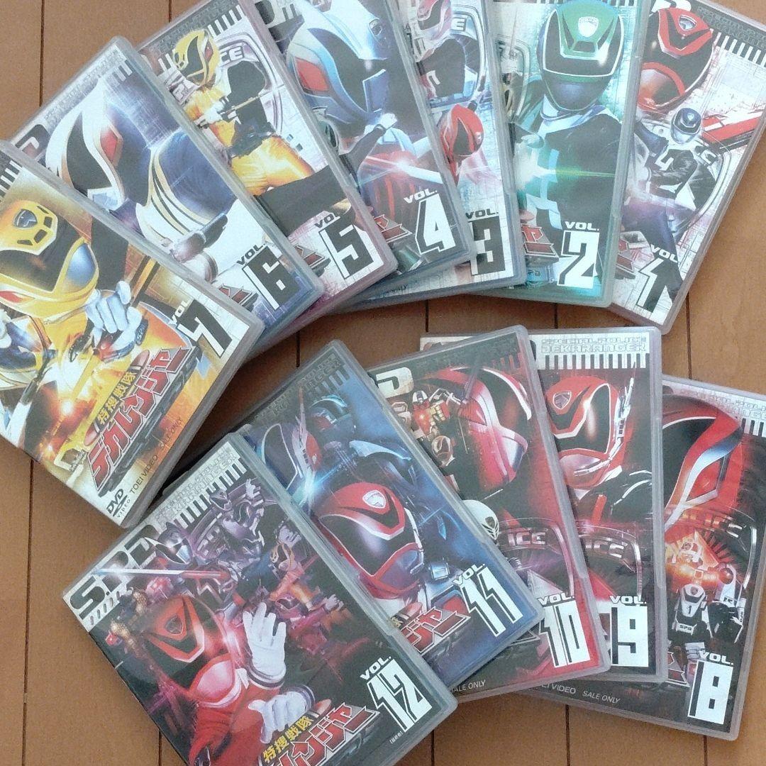 デカレンジャーのDVDです