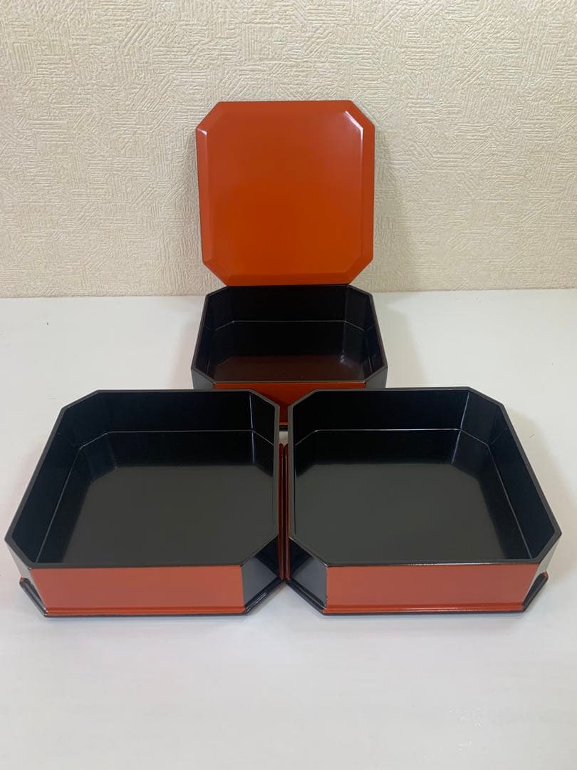 【未使用品】輪島塗　重箱