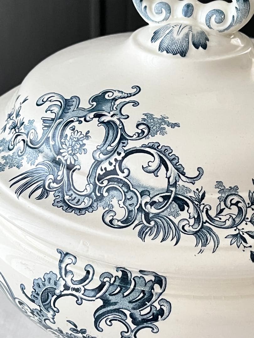 【美品】Boch Frères Keramis RÉGENTスーピエール3781