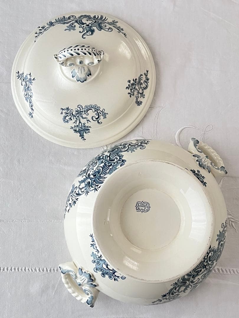 【美品】Boch Frères Keramis RÉGENTスーピエール3781