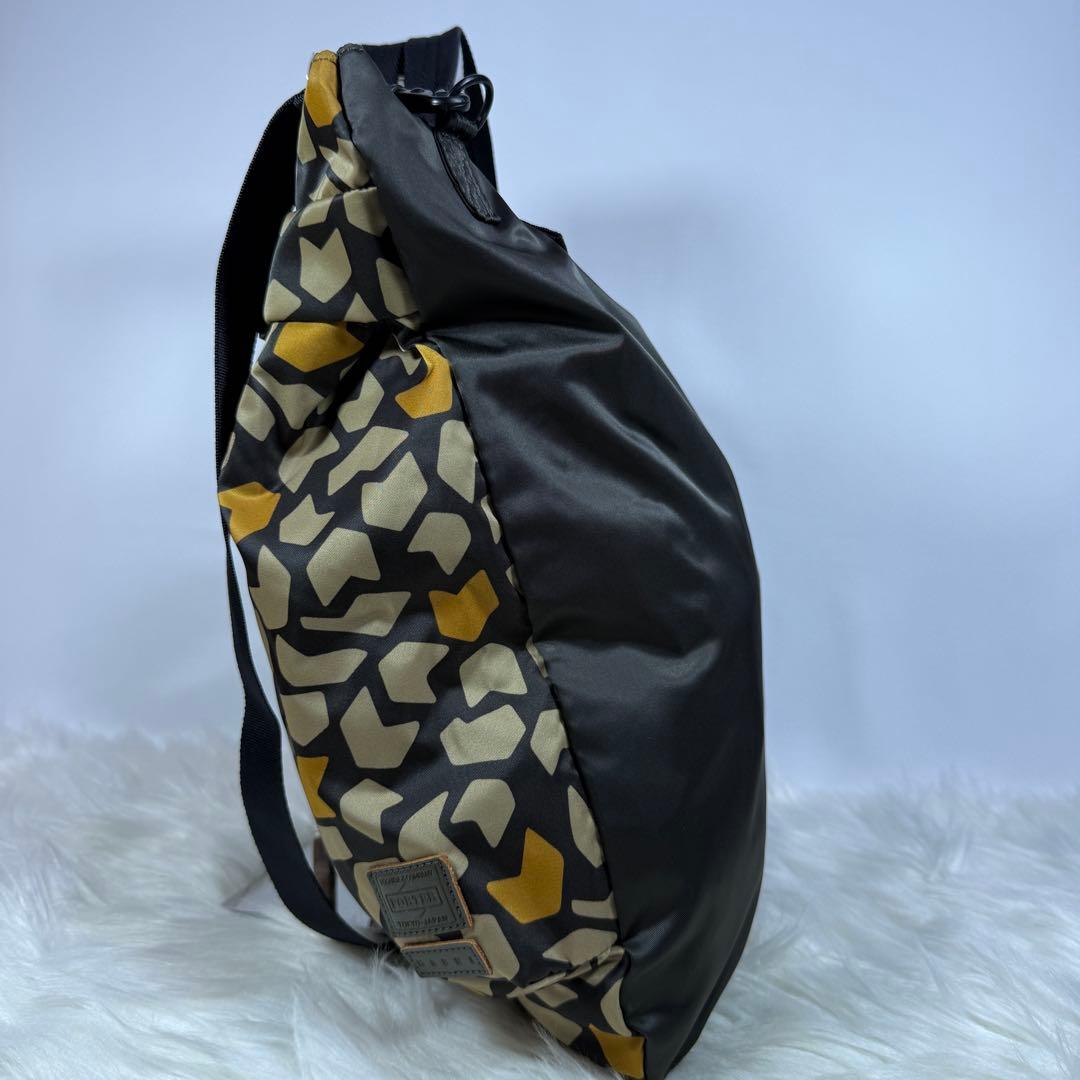[未使用級] porter　MARNI 2way ヘルメットバッグ 総柄