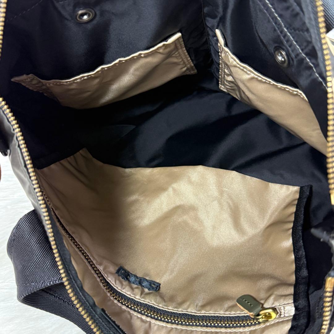 [未使用級] porter　MARNI 2way ヘルメットバッグ 総柄