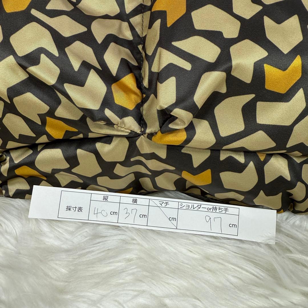 [未使用級] porter　MARNI 2way ヘルメットバッグ 総柄