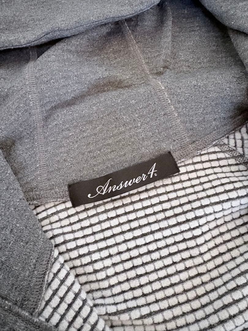 Answer4 パワーグリッド フルジップ フーディ Sサイズ