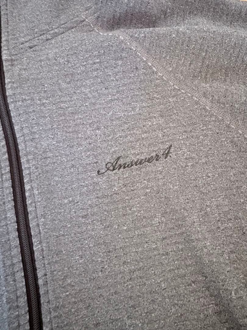 Answer4 パワーグリッド フルジップ フーディ Sサイズ